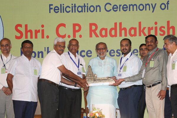 இந்திய குடியரசு துணைத் தலைவர் சி.பி.ராதாகிருஷ்ணன் கோவைக்கு வருகை !!