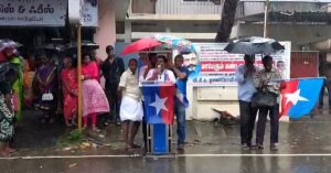 ‘என்னுடைய வீரியத்தை நீ பார்ப்பாய் ‘
பெண் அதிகாரியை நாய், சங்கி என அவதூறாக பேசிய விசிக மா.செ.மீது வழக்கு! | VCK executive speaks disrespectfully of Kanyakumari District Pollution Control Board female officer