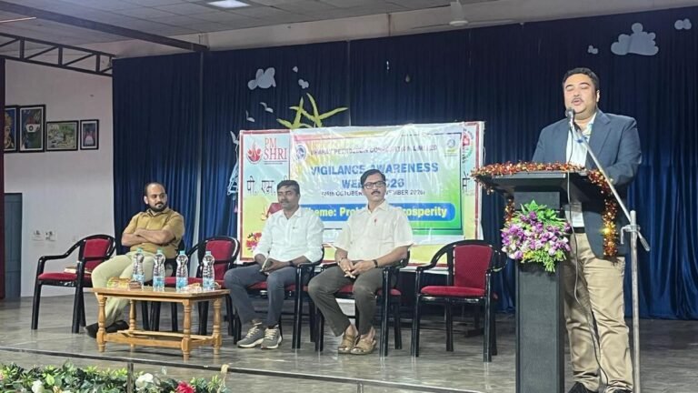 ஊழலைத் தடுப்பதில் மாணவர்கள் முக்கியப் பங்காற்ற முடியும்: பிபிசிஎல் அதிகாரி