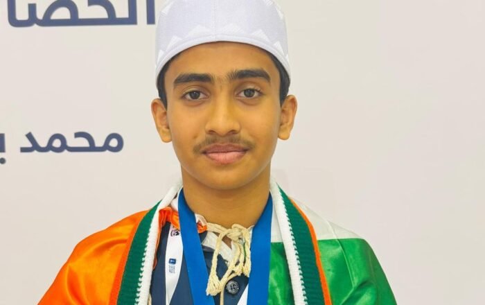 உலகளாவிய அரபு வாசிப்பு சவாலில் கேரள மாணவர் மூன்றாவது இடத்தைப் பிடித்துள்ளார்