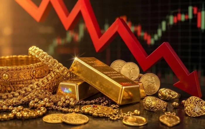 ரூ.5000 சரிவு: தீபாவளி நெருங்கும் நிலையில் தங்கம் , வெள்ளி விலை கடும் வீழ்ச்சி..!!
